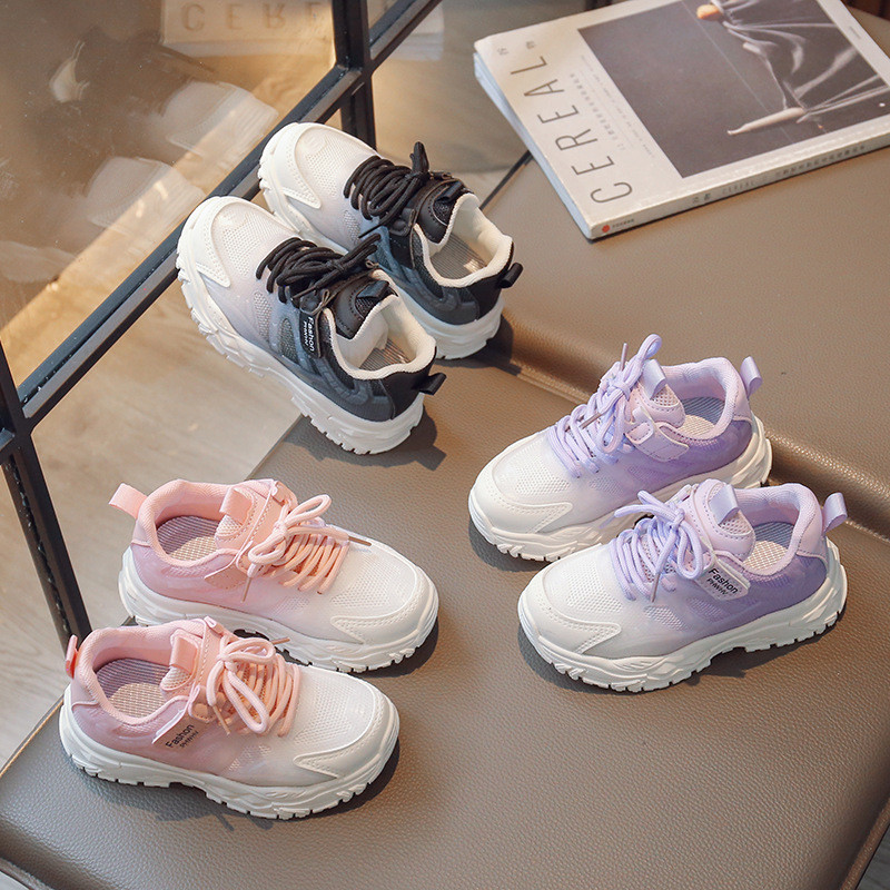 Novi dolasci iz 2023. Lijepe siluete Dječje tenisice za trčanje Dječaci Mali dodaci slova Djevojčice Cipele za planinarenje Dječje tenisice G01291