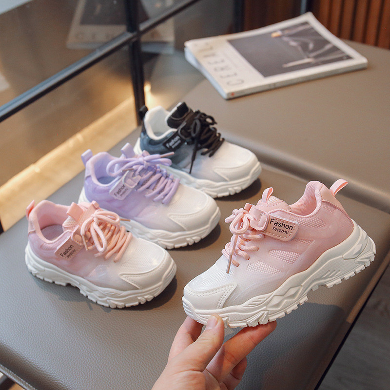 Novi dolasci iz 2023. Lijepe siluete Dječje tenisice za trčanje Dječaci Mali dodaci slova Djevojčice Cipele za planinarenje Dječje tenisice G01291