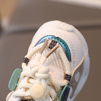 Бебешки обувки за момче Дишащи детски маратонки Ежедневни обувки за момичета Маратонки Малки бебета Есенни училищни маратонки Комфорт G07101