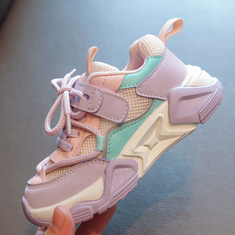 Tenisice za djecu Dječaci Soft Arch Support Dječaci Prozračne Tenisice za djevojčice Dječja obuća za slobodno vrijeme Studentske cipele za vježbanje Dječje G02102