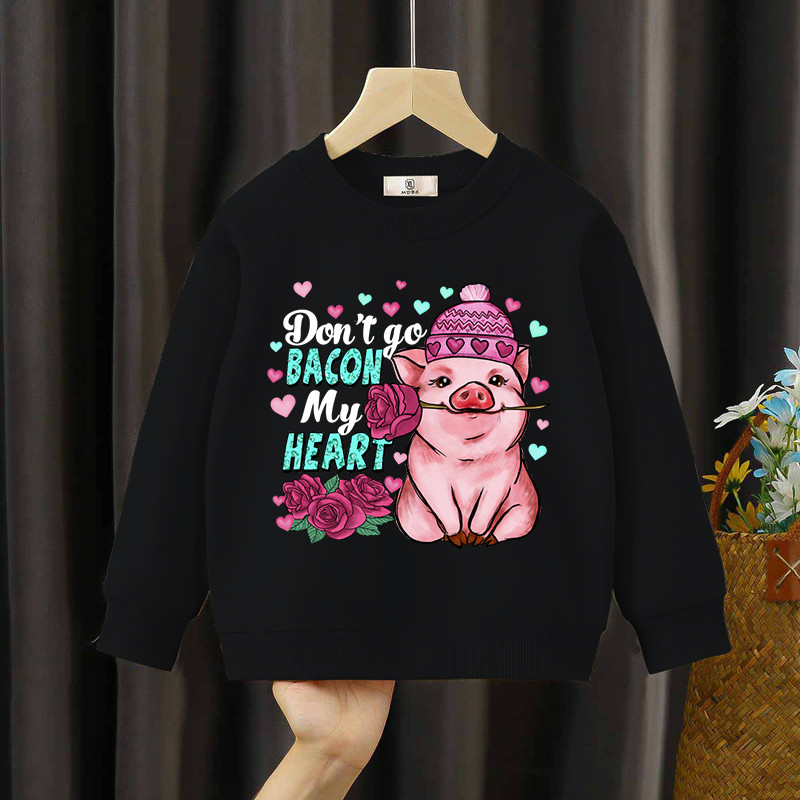 Hoodies s printom životinja s farme, dječje majice s crtanim filmovima o svinjama, djevojčice i dječaci, vintage ružičaste majice s kapuljačom, 2023, nova dječja odjeća za kućne ljubimce, svinja