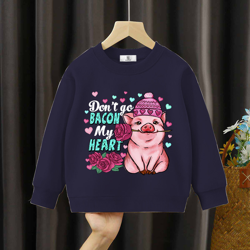 Hoodies s printom životinja s farme, dječje majice s crtanim filmovima o svinjama, djevojčice i dječaci, vintage ružičaste majice s kapuljačom, 2023, nova dječja odjeća za kućne ljubimce, svinja