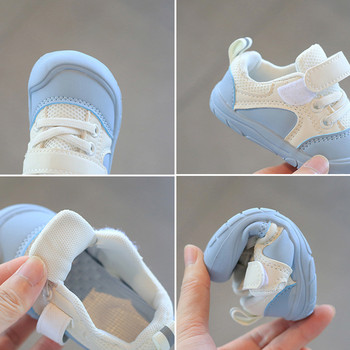 Παπούτσια για περπάτημα μωρών Μαλακές σόλες για αγόρι και κορίτσι Αντιολισθητικά παιδικά παπούτσια καθημερινά αθλητικά παπούτσια Διχτυωτό αναπνεύσιμα παιδικά παπούτσια Βρεφικά αξεσουάρ