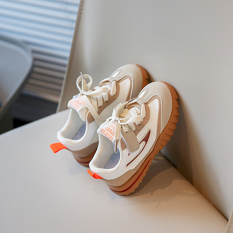 Dječja obuća Proljetni šavovi Ravne prozračne modne tenisice na vezanje Dječaci Udobne sportske tenisice za trčanje na otvorenom Djevojčice G02201