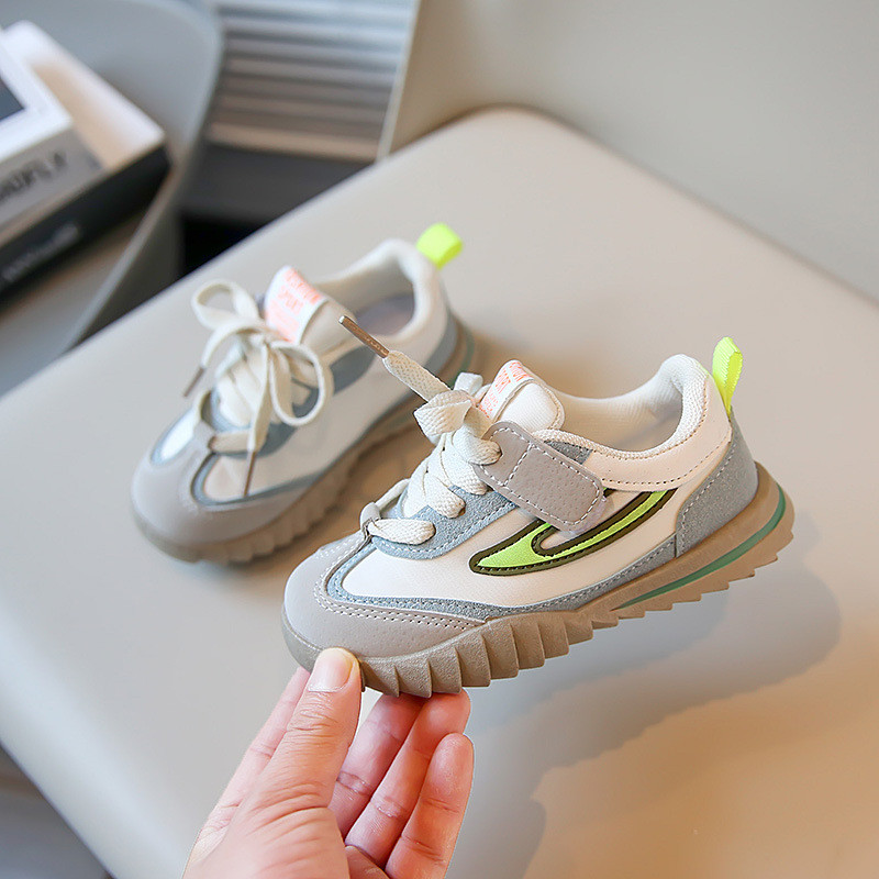 Dječja obuća Proljetni šavovi Ravne prozračne modne tenisice na vezanje Dječaci Udobne sportske tenisice za trčanje na otvorenom Djevojčice G02201