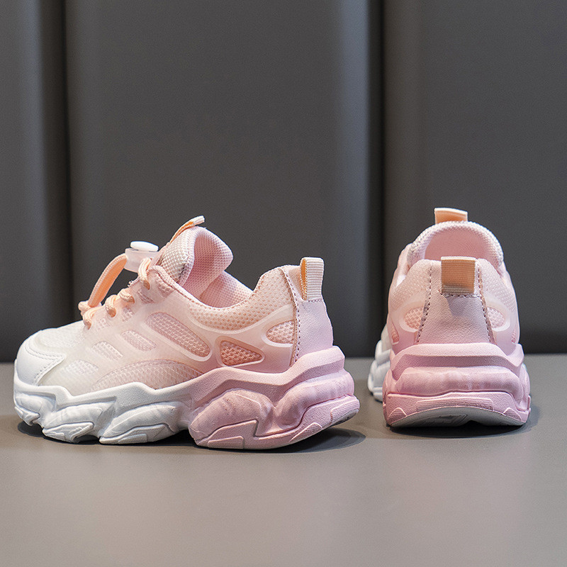 Obuća u trendu proljeća 2023. za djecu Tenisice Debele cipele za ležerno trčanje na vezanje Tinejdžerske mrežaste obuće za djevojčice G08095