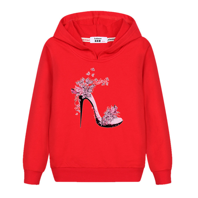 Aimi Lakana Dječji kaput iz crtića Trenerka za male djevojčice Visoke potpetice s uzorkom Hoodie Student Proljeće Jesen Pulover Topovi