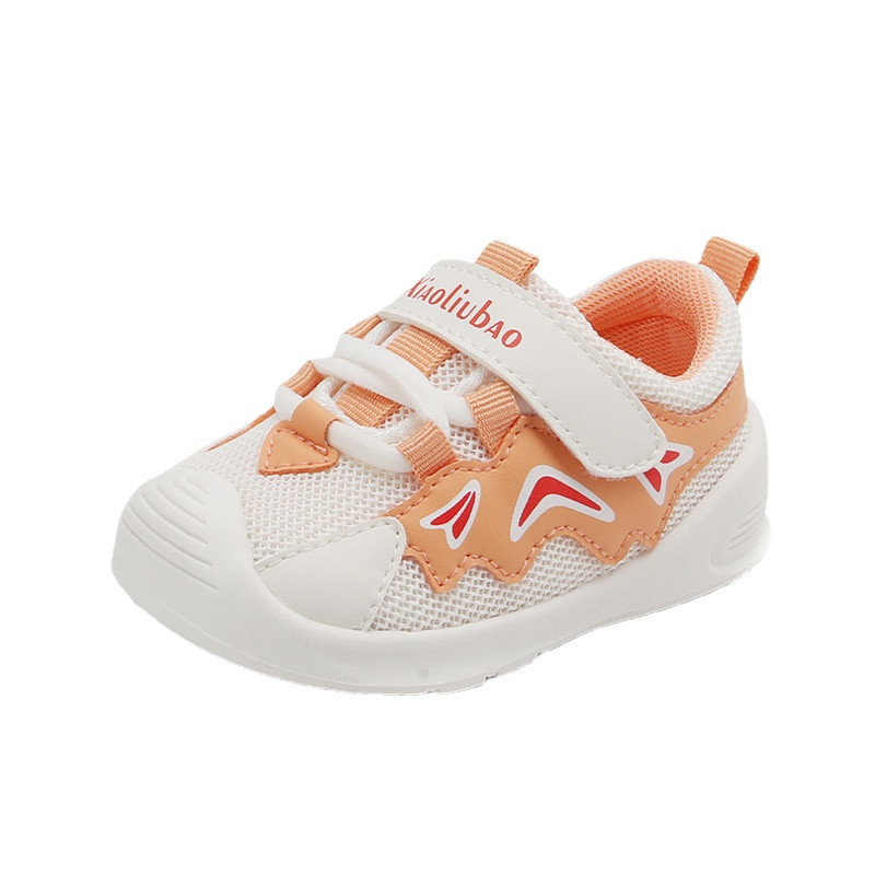 Dječja obuća Dvostruka mrežasta prozračna dječja ležerna sportska obuća Mekani potplat Zaštita stopala Protuklizna obuća za hodanje za bebe