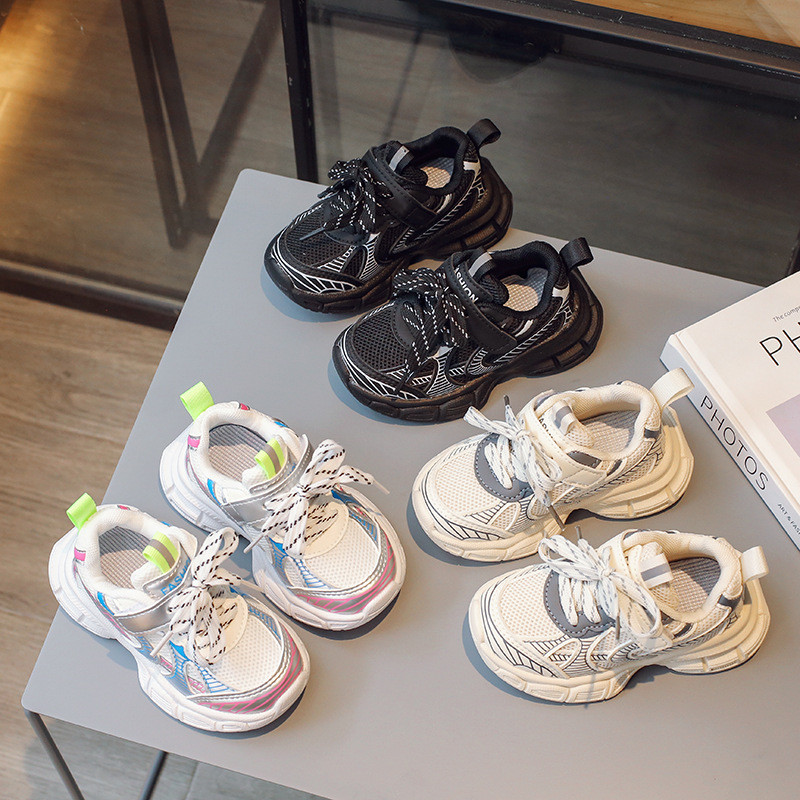 Kvalitetna sportska obuća za dječake na otvorenom, modne dječje tenisice za trčanje Lagane udobne tenisice za djevojčice Vulkanizirane cipele G06223