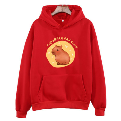 Capybaras Fan Club Lovers Hoodies Cute Animal print φούτερ Φθινόπωρο για αγόρια Gilrs Unisex Casual χαλαρά ρούχα για ζευγάρια Παιδική μπλούζα