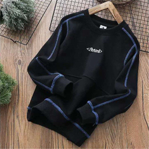 Dječja odjeća Džemper novog stila za dječake jesen zima košulja s okruglim izrezom plišana podebljana majica za slobodno vrijeme pulover dugih rukava