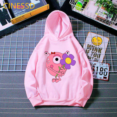 Cute Super Zings Serie Cartoon Print Παιδικά Ρούχα Hoodie για κορίτσια/αγόρια Flower Pink Hoodie Harajuku Kawaii Παιδικά ρούχα