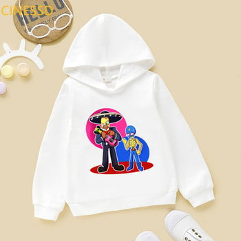 Αστεία παιδικά ρούχα Super Zings Serie Love Cartoon Print Hoodie για κορίτσια/αγόρια Harajuku Kawaii παιδικά ρούχα Φούτερ μπλούζες