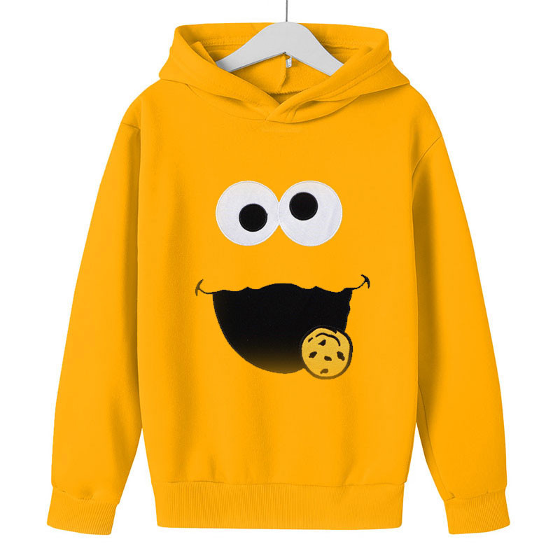 Nova dječja majica s kapuljačom, gornji dio odjeće za dječake, ležerna majica s kapuljačom L s kapuljačom, smiješna majica s dugim rukavima za djevojčice