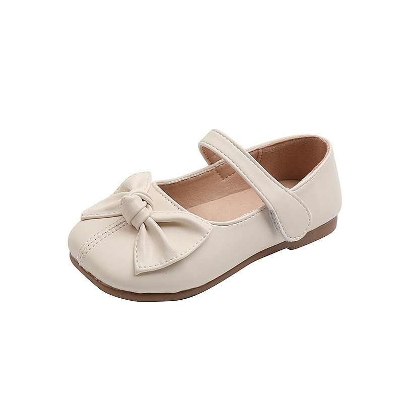 Mary Janes Kožne cipele za djevojčice Proljeće ljeto Dječje sandale Princess cipele s četvrtastim prstima s mašnom čvorovima Dječje ravne cipele za djevojčice CSH1520