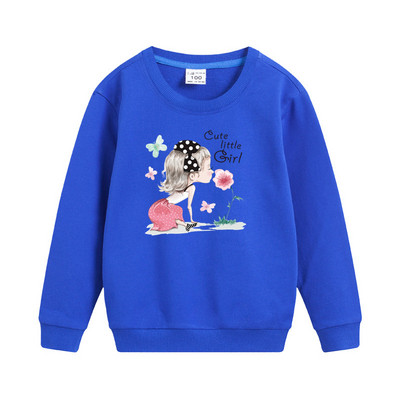 Aimi Lakana Cartoon Love Φούτερ Baby Girls Βαμβακερά φορέματα στρογγυλή λαιμόκοψη Ανοιξιάτικο φθινόπωρο πουλόβερ για κορίτσια μόδας