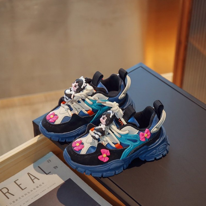 Dječje Tenisice s crtićima Proljeće Jesen Slatki slatki stil Nove cipele za djevojčice Prozračne dječje tenisice za trčanje tênis أحذية غير رسمية