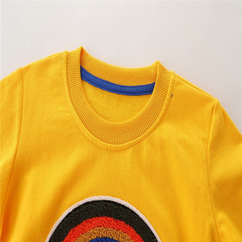 Zeebread 2-7T New Arrival Happy Rainbow Φούτερ Φθινόπωρο Άνοιξη Αγόρια Κοριτσίστικα Ρούχα Βαμβακερά Μόδα Παιδική Στολή Μικρή