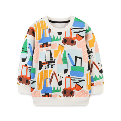Zeebread 2-7T New Arrival Happy Rainbow Φούτερ Φθινόπωρο Άνοιξη Αγόρια Κοριτσίστικα Ρούχα Βαμβακερά Μόδα Παιδική Στολή Μικρή