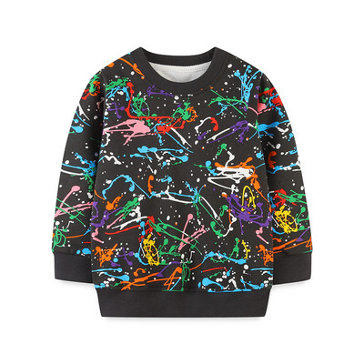Zeebread 2-7T New Arrival Happy Rainbow Φούτερ Φθινόπωρο Άνοιξη Αγόρια Κοριτσίστικα Ρούχα Βαμβακερά Μόδα Παιδική Στολή Μικρή