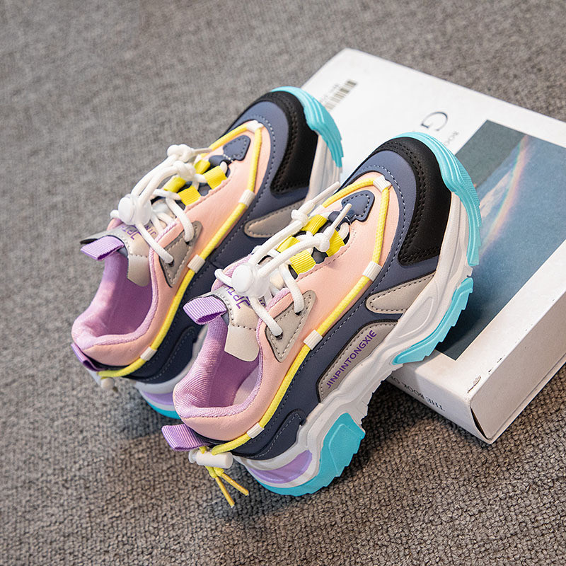 Jesen Nove dječje ležerne cipele Moda za dječake Modne dječje cipele Djevojčice Neklizajuće mekane sportske ležerne tenisice zapatillas niña