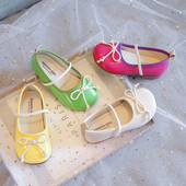 Καλοκαιρινά κοριτσίστικα Jelly Lovely Bow Χαμηλό επάνω μέρος αναπνέον Dance Princess Baby μονόχρωμα παπούτσια τρεξίματος