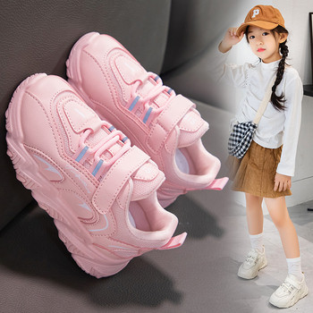 Ултра леки детски спортни обувки за момичета пролет есен нова мода семпъл дизайн обувки за бягане за момче кроссовки детские zapatos niña