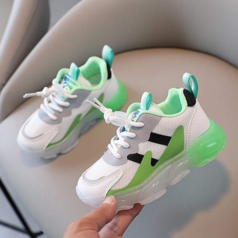 Kruleepo Dječje lagane prozračne sportske tenisice Bebe Djevojčice Djeca Dječaci Ležerna obuća Za trčanje na otvorenom Studentske Schuhe Mule