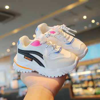 2022 Baby Fashion Sneakers 1-6 ετών Baby boys Girls Sports Shoes Παιδικά Παπούτσια για τρέξιμο για νήπια Infant Baby First Walkers 21-30