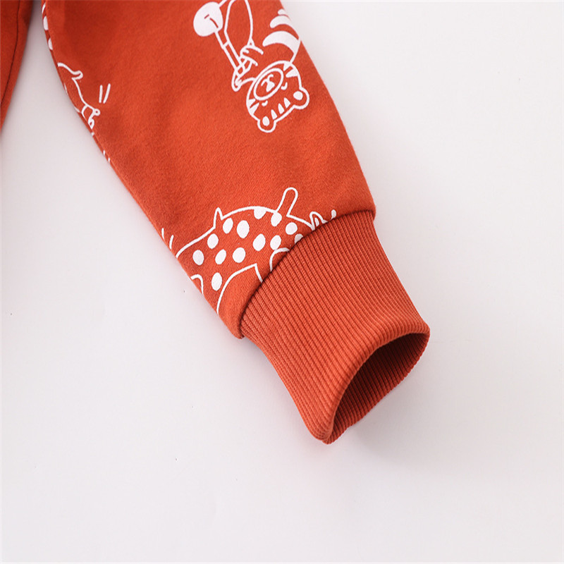 Zeebread Novi dolazak Dječaci Djevojčice Dukserice Životinjski print Hot Prodaja Crtići Dječja odjeća Majice kostima dugih rukava Dječje