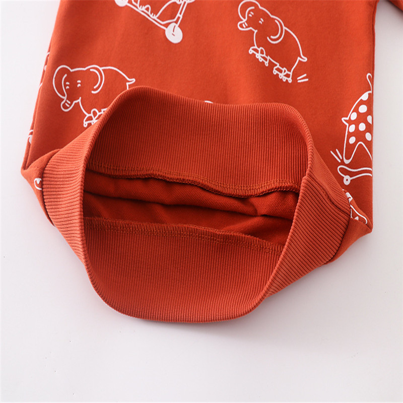 Zeebread Novi dolazak Dječaci Djevojčice Dukserice Životinjski print Hot Prodaja Crtići Dječja odjeća Majice kostima dugih rukava Dječje