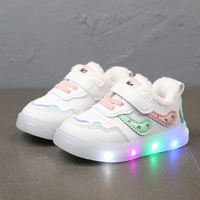 Μέγεθος 15-30 Baby Boys Shoes with Light Up Glowing Casual Shoes for Παιδικά Κοριτσίστικα Φωτεινά παιδικά παπούτσια για παιδιά