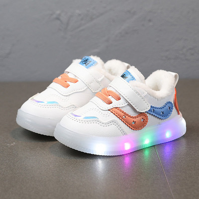 Μέγεθος 15-30 Baby Boys Shoes with Light Up Glowing Casual Shoes for Παιδικά Κοριτσίστικα Φωτεινά παιδικά παπούτσια για παιδιά
