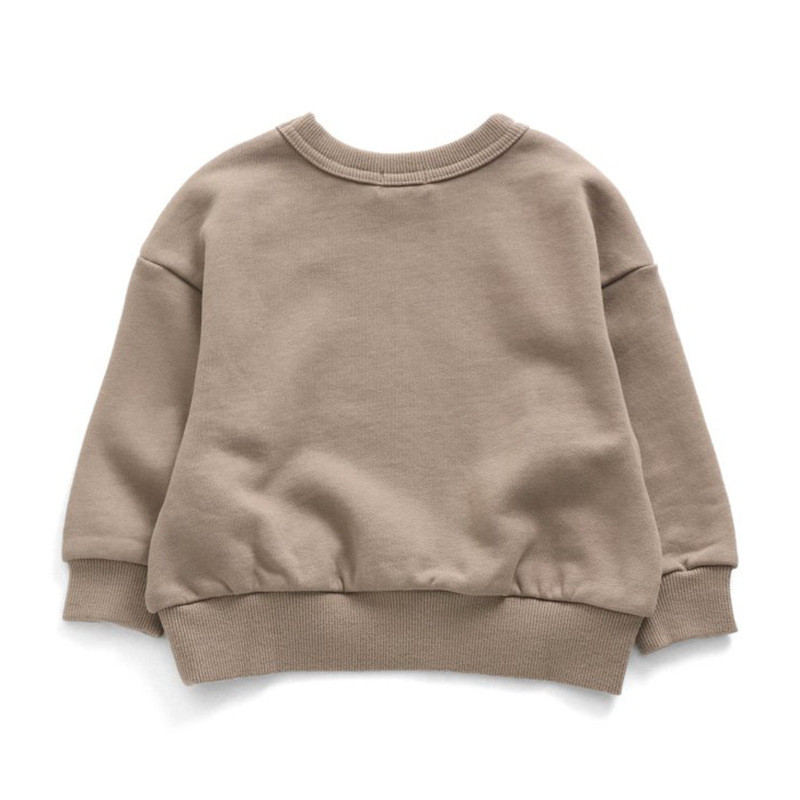 Jesenski novi gornji dijelovi Pamuk, zapadnjački stil s crtanim printom, Ležerni pulover od frotira T Muška i ženska odjeća