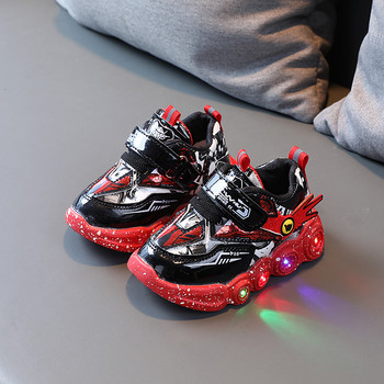 Άνοιξη και φθινόπωρο 2023 Νέα για αγόρια LED Κορεατική μαλακή σόλα φωτιστικά παιδικά παπούτσια για κορίτσια Αθλητικά πάνινα παπούτσια με μαλακή σόλα Παπούτσια φωτισμού
