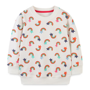 Детски пуловер за момче с качулка 2023 г. Нов памучен суитшърт за момчета и момичета, пролет, есен, бебе, ежедневно облекло с дълъг ръкав, трико