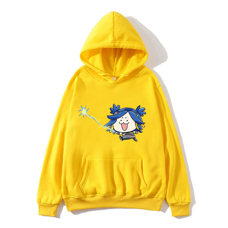 Kawaii Neon Valorant Game Hoodies za tinejdžere Jesenska odjeća za dječake Dječje majice Harajuku Sudaderas Majice dugih rukava
