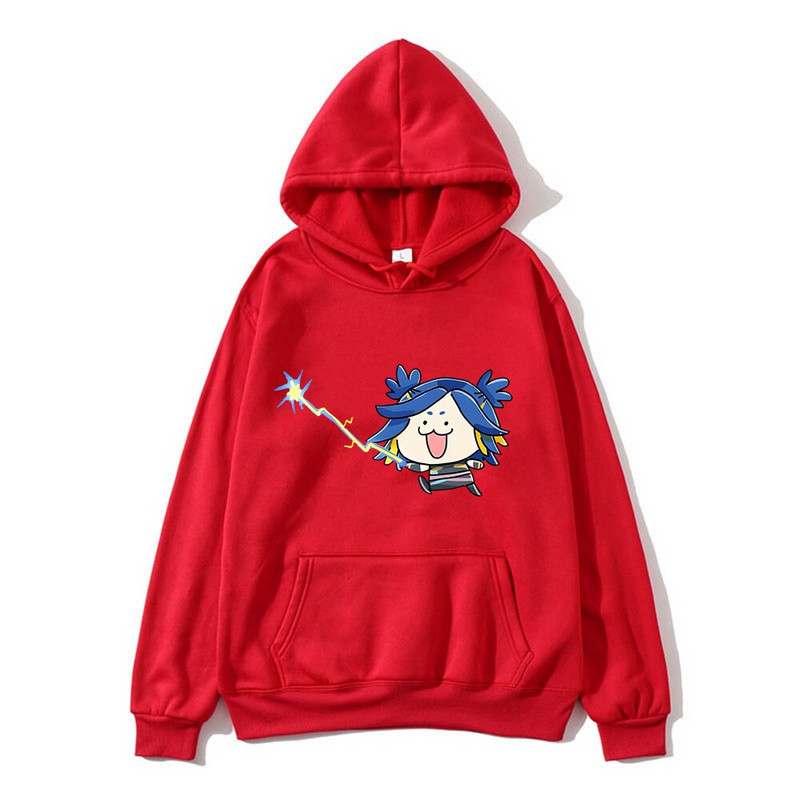Kawaii Neon Valorant Game Hoodies za tinejdžere Jesenska odjeća za dječake Dječje majice Harajuku Sudaderas Majice dugih rukava