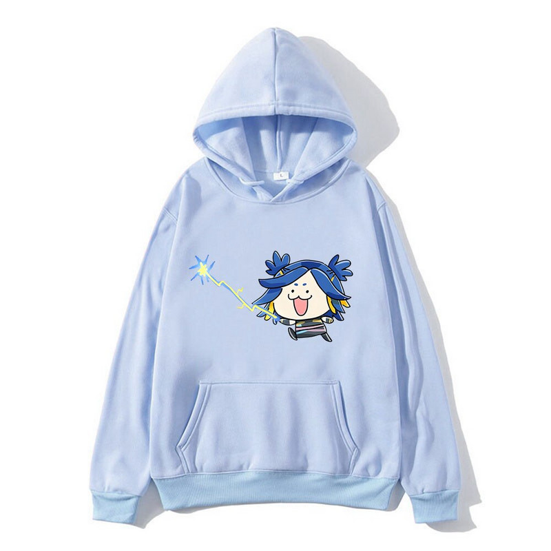 Kawaii Neon Valorant Game Hoodies za tinejdžere Jesenska odjeća za dječake Dječje majice Harajuku Sudaderas Majice dugih rukava