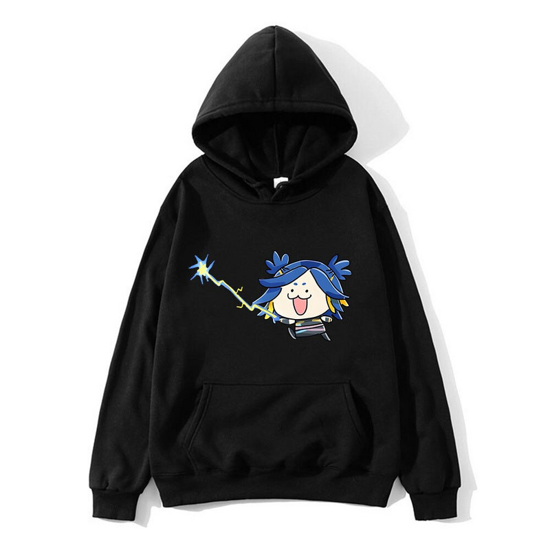 Kawaii Neon Valorant Game Hoodies za tinejdžere Jesenska odjeća za dječake Dječje majice Harajuku Sudaderas Majice dugih rukava