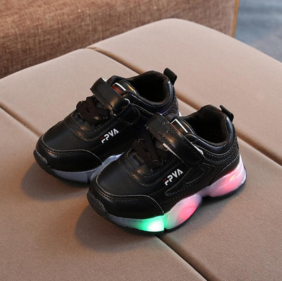 Zapatillas Παιδικά Αθλητικά Παπούτσια Ανοιξιάτικη Φωτεινή Μόδα Αναπνεύσιμη Παιδικά Αγόρια Δίκτυ Παπούτσια Κοριτσίστικα Αθλητικά LED με ελαφριά παπούτσια για τρέξιμο