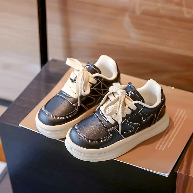 Dječja sportska obuća Modna dječja obuća za trčanje Meke cipele za dječake Djevojčice Kožne tenisice Ležerno proljeće i jesen