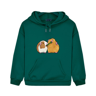 Kawaii Guinea Pig Print Hoodie Goth Aesthetic Harajuku Παιδική μπλούζα για κορίτσι Kpop Fashion Φθινόπωρο Χειμερινό μακρυμάνικο Hoody Boy