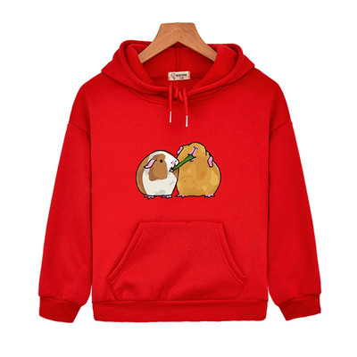 Kawaii Guinea Pig Print Hoodie Goth Aesthetic Harajuku Παιδική μπλούζα για κορίτσι Kpop Fashion Φθινόπωρο Χειμερινό μακρυμάνικο Hoody Boy