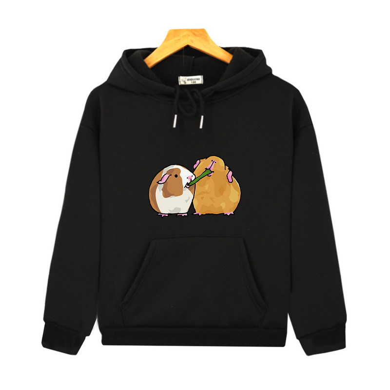 Kawaii Gvineja Pig Print Hoodie Goth Aesthetic Harajuku Dječja majica s kapuljačom za djevojčice Kpop modna majica s kapuljačom dugih rukava za dječake