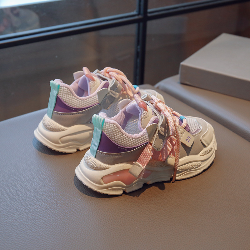 Dječje mrežaste prozračne TPR ležerne tenisice Sportska obuća Dječaci za malu djecu Djevojčice Tenisice za trčanje Dječji tenis 3-6 godina Debele tenisice