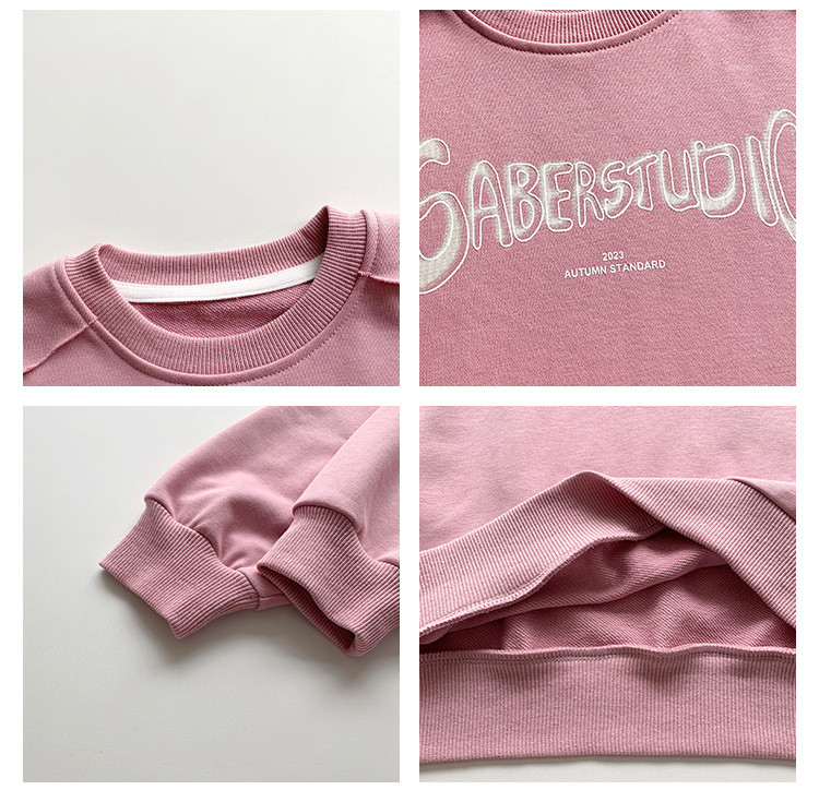 Jesenske dječje majice s kapuljačom 2023., jednobojne patchwork majice dugih rukava za dječake, majice