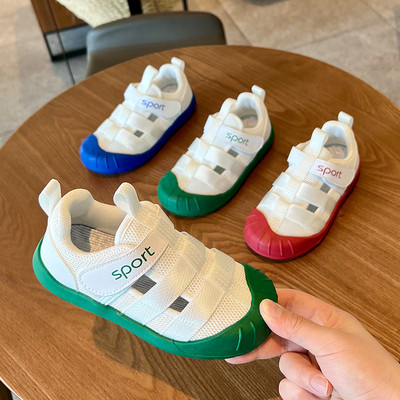 Zapatillas Niño Summer Children Shoe New Mesh Soft Sole Boys Cool Beach Shoe Hollow Out Colorful Girls Casual Shoe Tenis Infant