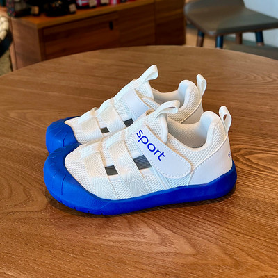 Zapatillas Niño Pantofi de vară pentru copii, plasă nouă, talpă moale, băieți, pantofi de plajă, pantofi colorați pentru fete, pantofi casual Tenis pentru sugari
