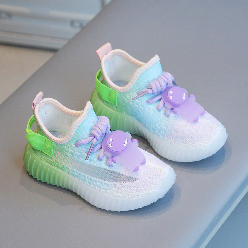 Dječaci Djevojčice Ležerna obuća Djeca Ljeto Dječji Tenis Slatki sportski Crtani Mrežaste prozračne dječje Tenisice za trčanje